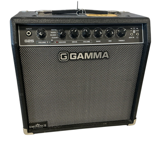 Vist Large View of Product Image Which is Used GAMMA G25 W/EMINENCE 1 x 10 Solid State Amplifier 1 x 10