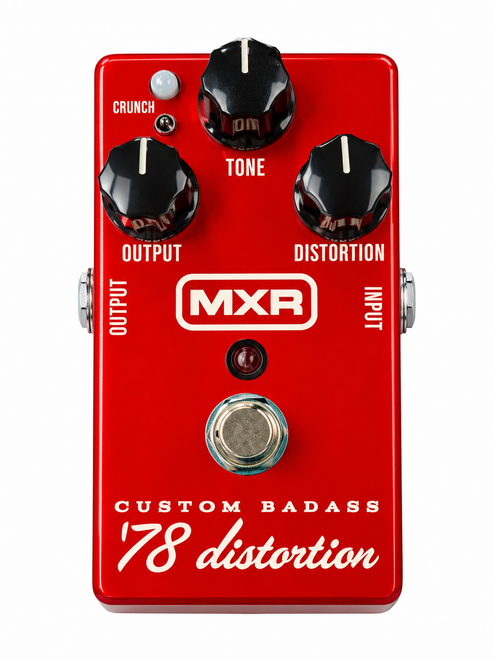 Vist Large View of Product Image Which is Used MXR CUSTOM BADASS 78 DISTORTION Distortion Pedal