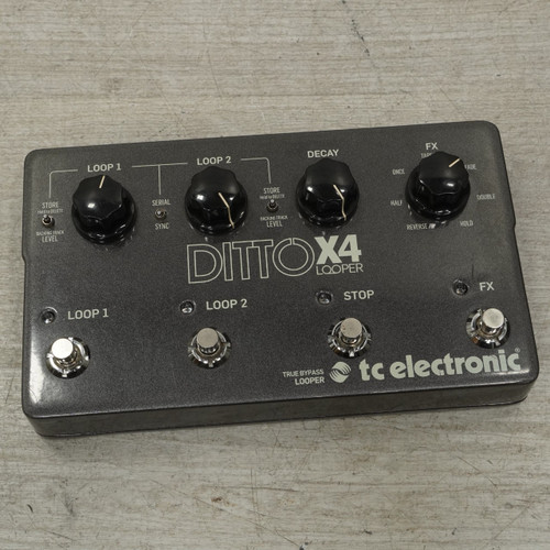 Vist Large View of Product Image Which is Used Tc Electronic Ditto X4 Looper Pedal