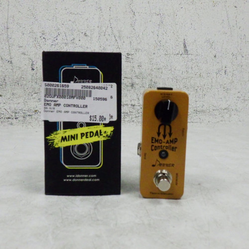 Vist Large View of Product Image Which is Used Donner EMO AMP CONTROLLER Guitar Effects Pedal