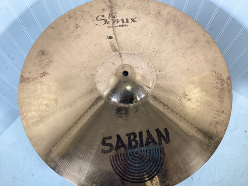 Vist Large View of Product Image Which is Used Sabian PRO SONIX 20 IN RIDE Ride Cymbal 20"