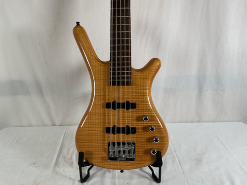 Vist Large View of Product Image Which is Used Warwick ROCK BASS Bass Guitar Natural 5-String