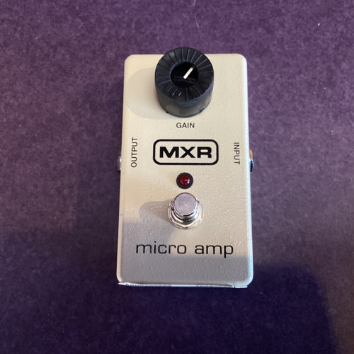 Vist Large View of Product Image Which is Used MXR MICRO AMP Boost Pedal