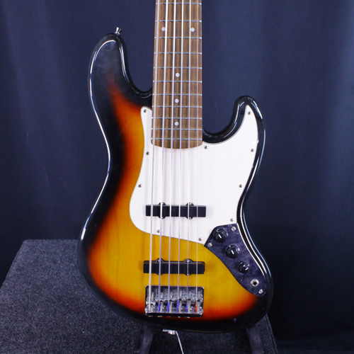 Vist Large View of Product Image Which is Used SX URSA 6 STRING BASS J Type Bass Guitar Sunburst 6-String