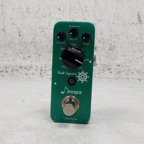Vist Large View of Product Image Which is Used Donner Verb Square Reverb Pedal