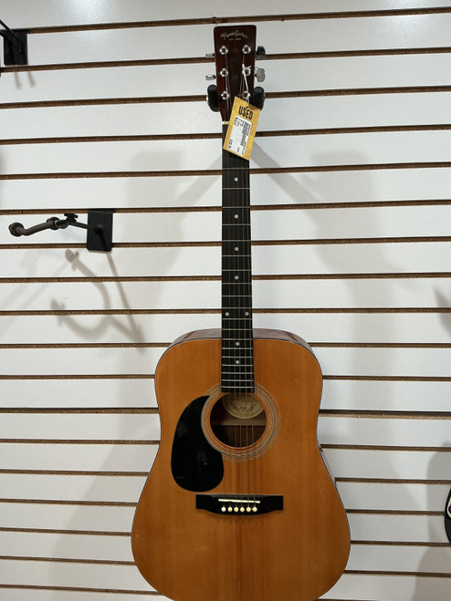 Vist Large View of Product Image Which is Used Hondo HL 18 Vintage Laminate Top Acoustic Guitar Natural