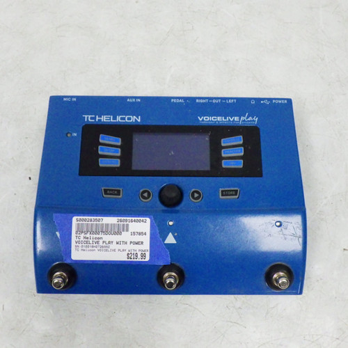 Vist Large View of Product Image Which is Used TC Helicon Voicelive Play with Power Pro Sound Effects Unit