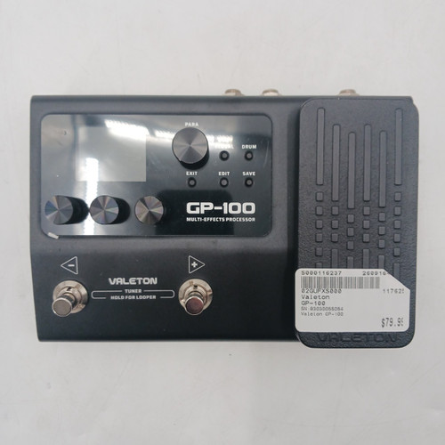 Vist Large View of Product Image Which is Used Valeton GP-100 Floorboard Effect