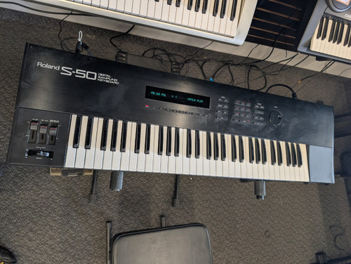 Vist Large View of Product Image Which is Used Roland S-50 Vintage 61-Key Keyboard 61-Key