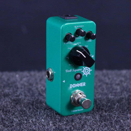 Vist Large View of Product Image Which is Used Donner VERB SQUARE REVERB PEDAL Reverb Pedal