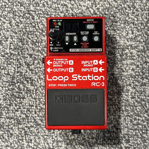 Vist Large View of Product Image Which is Used BOSS RC-3 LOOP STATION Looper Pedal