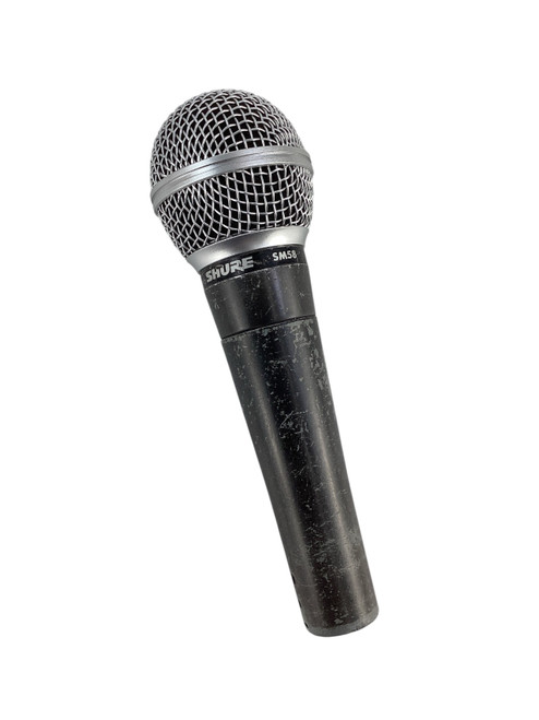 Vist Large View of Product Image Which is Used Shure SM-58 Dynamic Microphone -WORN