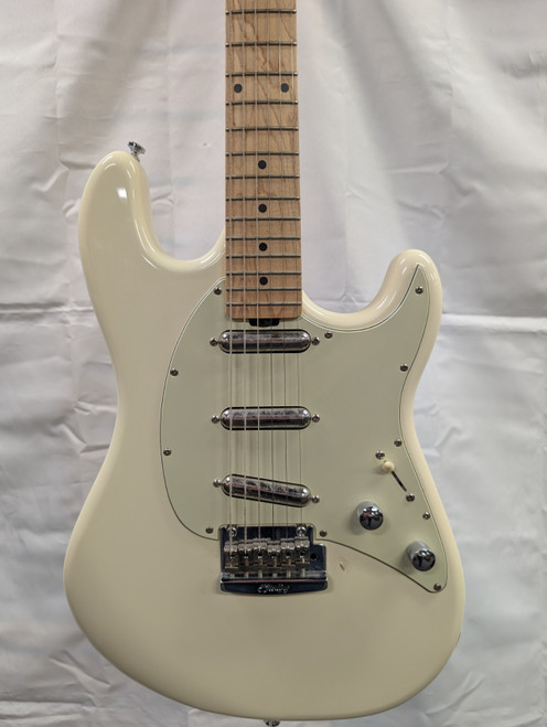 Vist Large View of Product Image Which is Used Sterling by Ernie Ball CUTLASS S Type Electric Guitar White 6-String