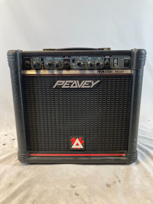 Vist Large View of Product Image Which is Used Peavey Rage 158 Solid State Amp