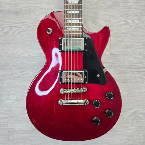 Vist Large View of Product Image Which is Used Epiphone LES PAUL STUDIO WINE RED LP Type Electric Guitar Red 6-String