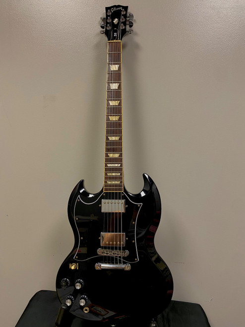 Vist Large View of Product Image Which is Used Gibson 2022 LEFTY SG STANDARD ELEC GUITAR SG Type Electric Guitar Black 6-String