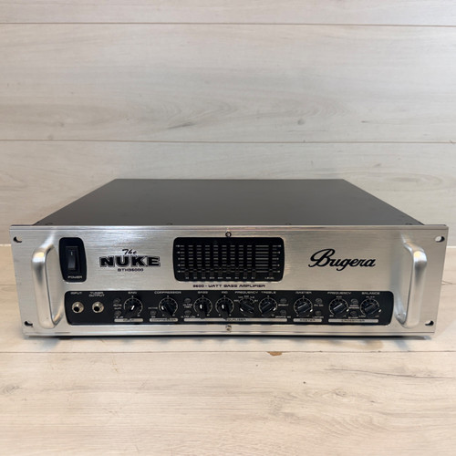 Vist Large View of Product Image Which is Used Bugera THE NUKE Rackmount Bass Amplifier Head