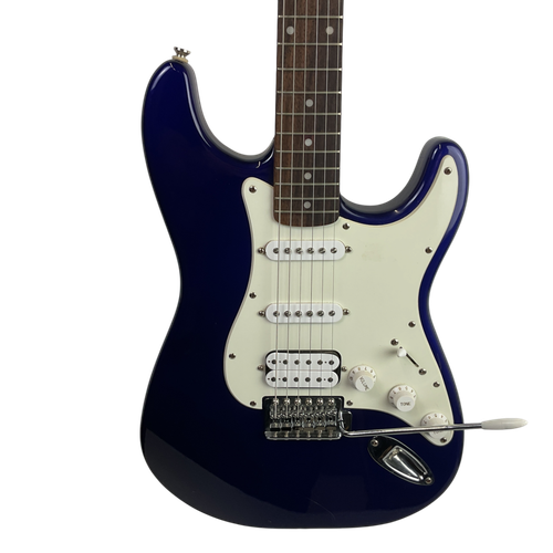 Vist Large View of Product Image Which is Used Squier AFFINITY STRATOCASTER S Type Electric Guitar Blue 6-String