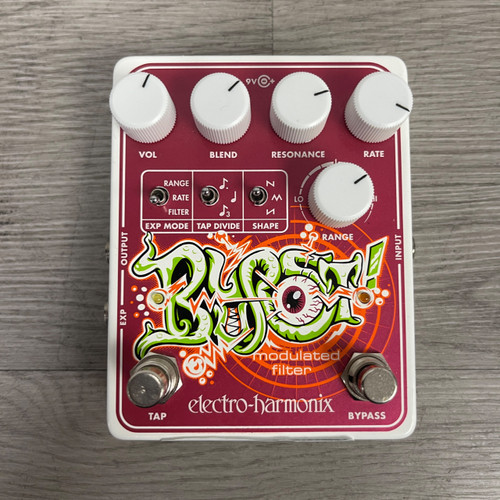 Vist Large View of Product Image Which is Used Electro Harmonix (E/H) BLURST Filter Pedal