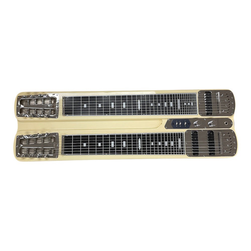 Vist Large View of Product Image Which is Used Guyatone DOUBLE NECK LAP STEEL Vintage Lap Steel