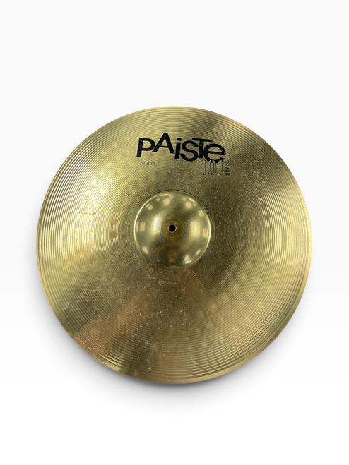 Vist Large View of Product Image Which is Used Paiste 101 BRASS 20IN RIDE Ride Cymbal 20"