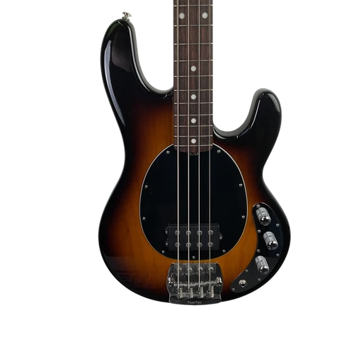 Vist Large View of Product Image Which is Used Ernie Ball MUSIC MAN CLASSIC STRINGRAY 2 EQ Bass Guitar Sunburst 4-String