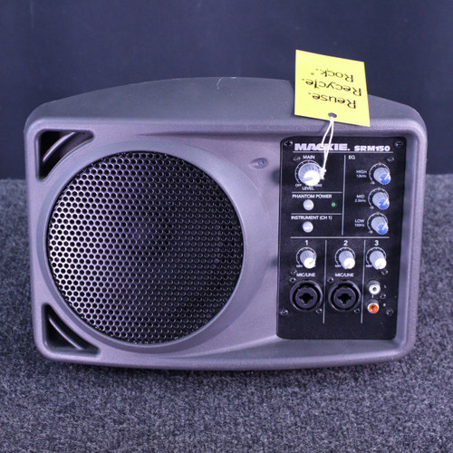 Vist Large View of Product Image Which is Used Mackie SRM150 PERSONAL MONITOR Passive Full Range Speaker Cabinet