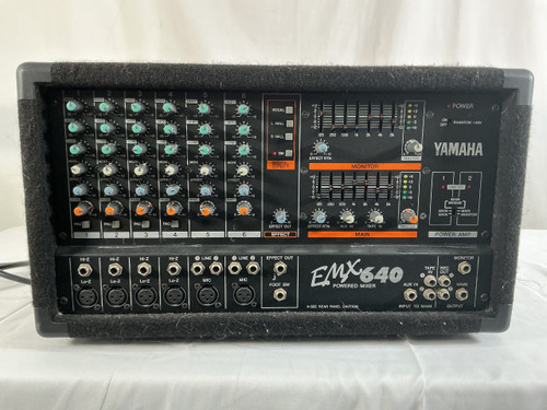 Vist Large View of Product Image Which is Used Yamaha EMX640 Powered Mixing Head
