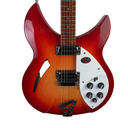 Vist Large View of Product Image Which is Used Rickenbacker 330 FIREGLO Semi-Hollow Electric Guitar Cherry Sunburst 6-String