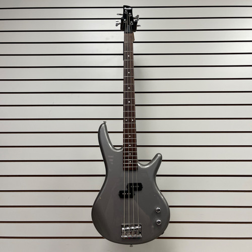 Vist Large View of Product Image Which is Used Ibanez GIO GSR100 P Type Bass Guitar Silver/Gray 4-String