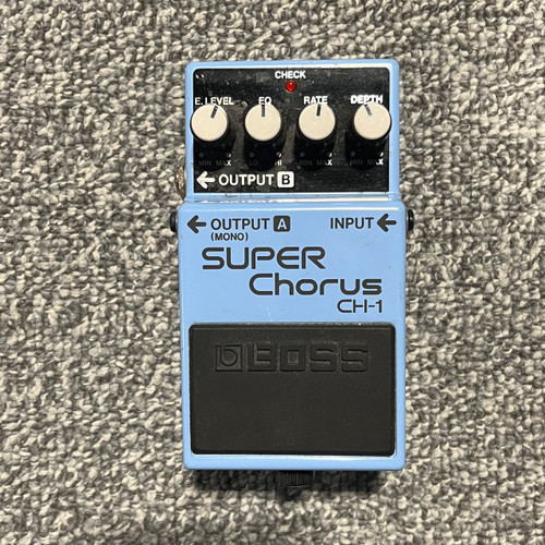Vist Large View of Product Image Which is Used BOSS CH-1 SUPER CHORUS Guitar Pedal