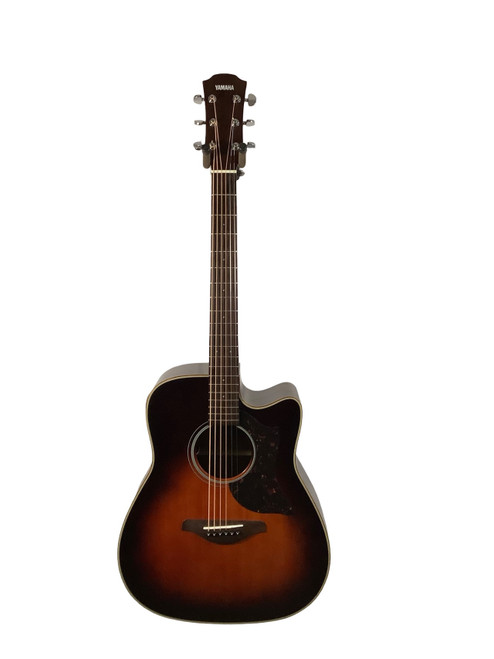 Vist Large View of Product Image Which is Used Yamaha A1R Solid Top Acoustic Guitar Sunburst