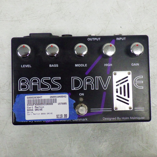 Vist Large View of Product Image Which is Used Carl Martin bass Drive Overdrive Pedal