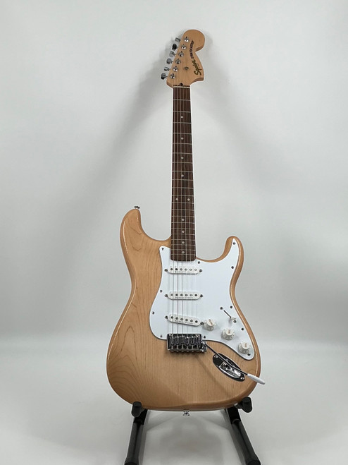 Vist Large View of Product Image Which is Used Squier CLASSIC VIBE STRAT S Type Electric Guitar Natural 6-String