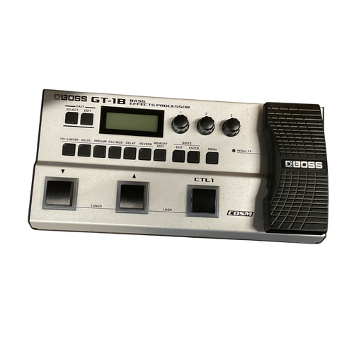 Vist Large View of Product Image Which is Used Boss GT-1B Floorboard Amp Modeling + FX
