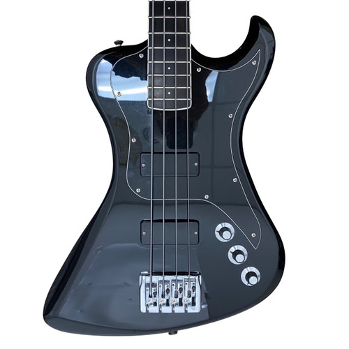 Vist Large View of Product Image Which is Used Dunable R2 DE BLACK GLOSS Bass Guitar Black 4-String