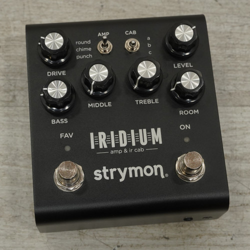 Vist Large View of Product Image Which is Used Strymon Iridium Amp And Ir Cab Pedal