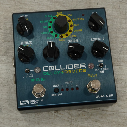 Vist Large View of Product Image Which is Used Source Audio Collider Reverb Pedal