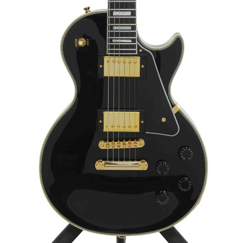 Vist Large View of Product Image Which is Used Epiphone IBG LES PAUL CUSTOM LP Type Electric Guitar Black 6-String