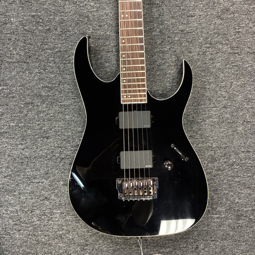 Vist Large View of Product Image Which is Used Ibanez RGIB21 Super S Electric Guitar Black 6-String