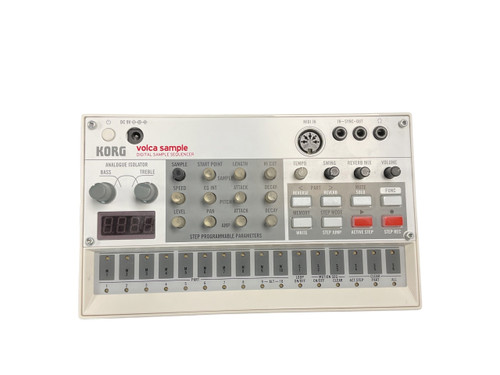 Vist Large View of Product Image Which is Used Korg VOLCA SAMPLE Compact Synthesizer Compact