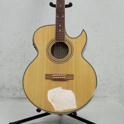 Vist Large View of Product Image Which is Used Ibanez Performer PR-5E Acoustic Guitar Natural