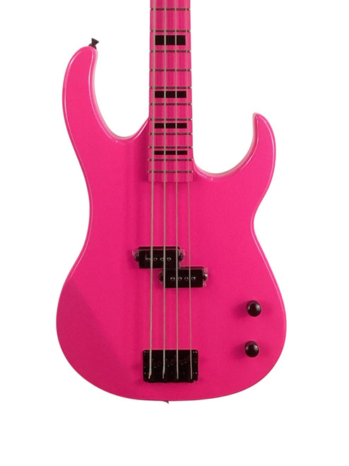 Vist Large View of Product Image Which is Used Dean P-TYPE BASS CUSTOM ZONE FLUORESCENT PINK