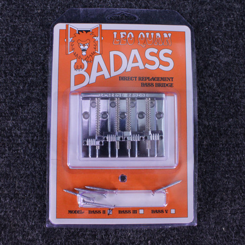 Vist Large View of Product Image Which is Used LEO QUAN BADASS BASS BRIDGE II Guitar Hardware