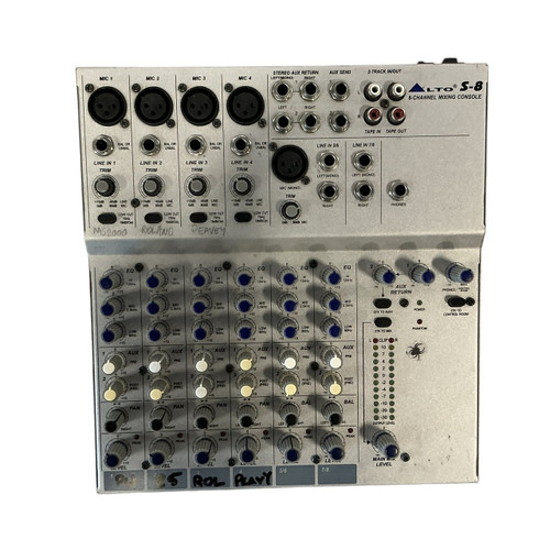 Vist Large View of Product Image Which is Used Alto S-8 Mixing Console