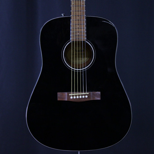 Vist Large View of Product Image Which is Used Fender CD-60S ACOUSTIC GUITAR Laminate Top Acoustic Guitar Black