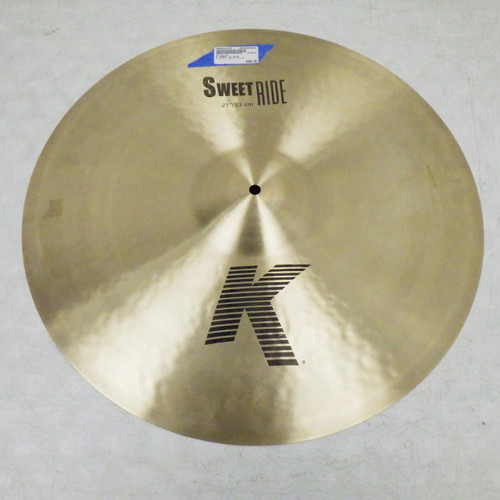 Vist Large View of Product Image Which is Used Zildjian K SWEET 21 RIDE Ride Cymbal 21"