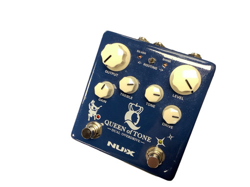 Vist Large View of Product Image Which is Used Nux QUEEN OF TONE Overdrive Pedal