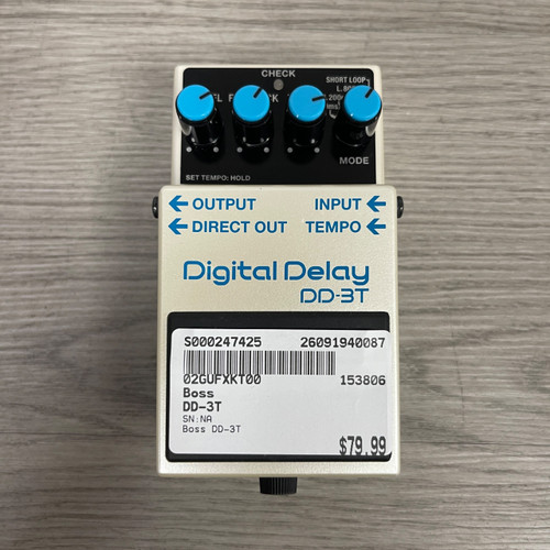 Vist Large View of Product Image Which is Used - Boss DD-3T Delay Pedal