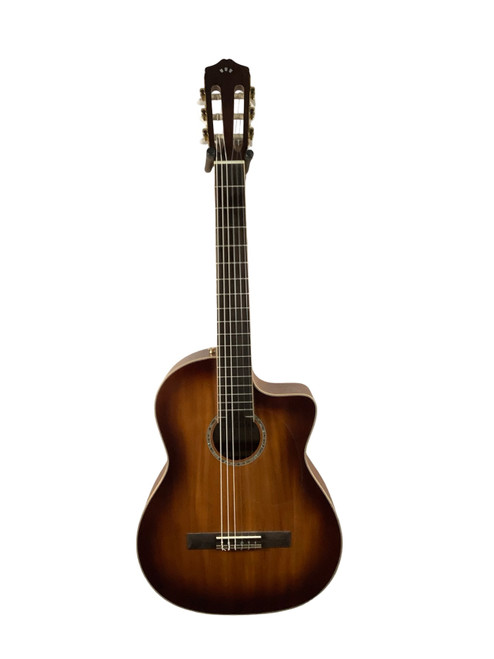 Vist Large View of Product Image Which is Used Cordoba C4-CE Solid Top Acoustic Guitar Wood